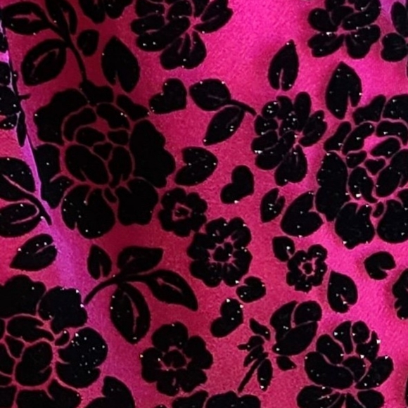 Girls Hot Pink Fuchsia Dress 9-12 Mth - Picture 3 of 5